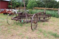 Massey Harris PT Side Rake on steel