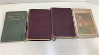4 Antique Books 2 Are Charles Dickens