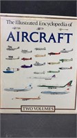 2 Volumes Of Airplane Encyclopedias Illustrated