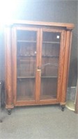GLASS FRONT CURIIO CABINET