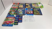 Leap Pad Books And Cartridges Lot