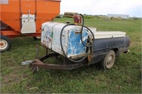 Pickup Box 2 wheel Trailer with tool boxes & fuel