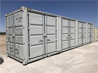 2021 40'Shipping Container w/Double Side Doors