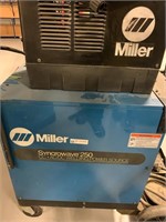 MILLER SYNCOWAVE 250 MIG/TIG WELDER & COOLER