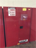 ULINE RED FIRE SAFETY CABINET #2