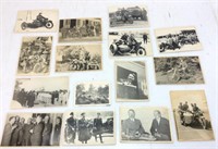 WW2 GERMAN HITLER & MOTORCYCLE POSTCARDS