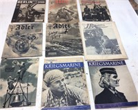 WW2 ASSORTED GERMAN MILITARY PROPAGANDA