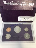 US PROOF SET 1985