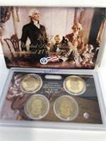 2007 US MINT PRESIDENTIAL $1 COIN PROOF SET