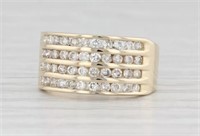 1.00 Cts Stacked Diamond  Ring