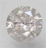 Certified 1.57 Cts Round Brilliant Loose Diamond