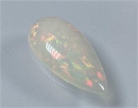 Certified 4.75 Cts Natural Fire Opal