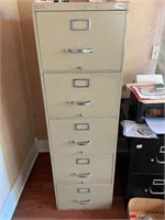 58 1/2" X 18 5 Drawer File Cabinet