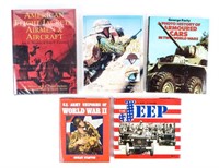 Lot of US Military Uniforms and Equipment Books