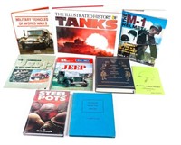 Lot of World War II Equipment and Vehicle Books