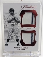 19/20 2018 Flawless Mickey Mantle Relic #DM-MM