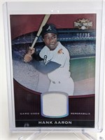 26/36 2011 Topps Threads Hank Aaron Relic