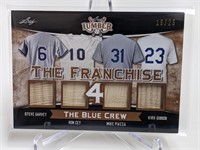 19/25 2021 Leaf Lumber The Franchise Relic #TF4-11