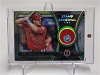 63/99 2020 Topps Stamp OfApproval Mike Trout Relic