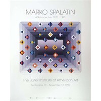 Marko Spalatin (1945- ) Lithograph "The Butler In