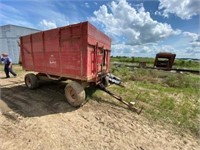 Carroll Heider Iowa Grain Dump Wagon 6ft x 12ft