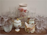 Assorted Glassware and Vases