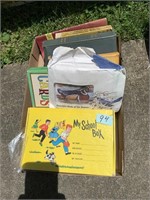 Misc. Cards, Old School Box, Misc. Books