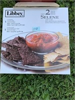 Libbey Chip and Dip Server