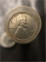 50- 1943 war steel Lincoln head pennies