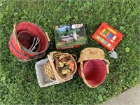 Misc Baskets, Toy, and Puzzle