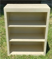 30" Tall Primitive Painted Bookcase
