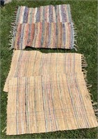 4 - 36" Rag Rugs