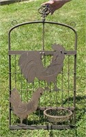 42" x 23" Rooster Wall Art