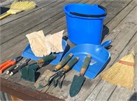 Bucket Full of Broom & Tools