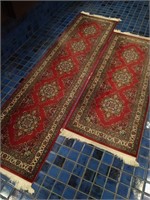 Lot of 2 Matching Persian Style Runner Rugs