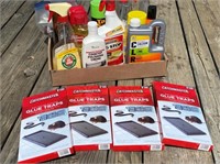 Glue Traps, Household Cleaners