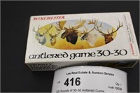 (20) Rounds of 30-30 Antlered Game