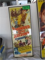 Thunder Over Arizona Movie Poster 14x36