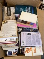 Two Boxes of Religious Themed Books
