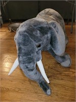 Large plush Elephant. Made by Melissa and Doug.