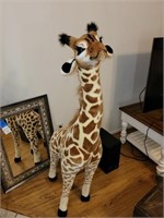 53" Tall Plush Giraffe. Wow!