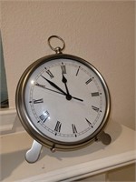 9" Pottery Barn Pocket Watch Quartz Clock with Ea