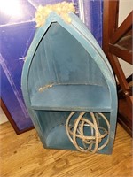 24" Wood "boat" shelf