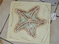 Mosaic & Resin Starfish wall art
