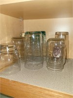 Another lot of assorted drinking glasses