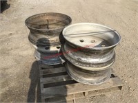 (4) Aluminum 24.5 Rims