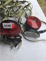 Magnetic towing lights, and plugs