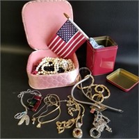 Dresser Box & Jewelry