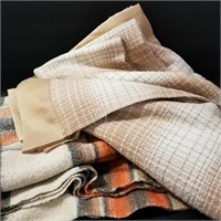 Set of Wool Blend Blankets