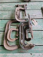 Lot (6) C Clamps